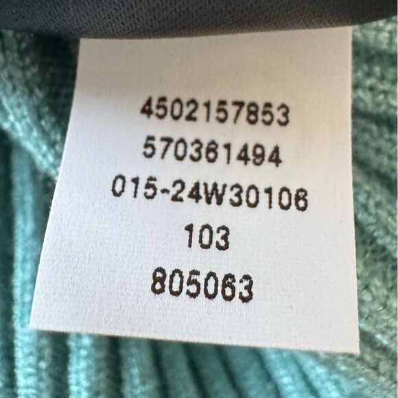 WHBM Elbow Sleeve Crochet Collar Pullover Sweater Size L - Picture 9 of 9